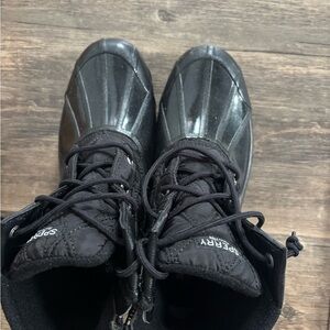Sperry Black Duck Boots